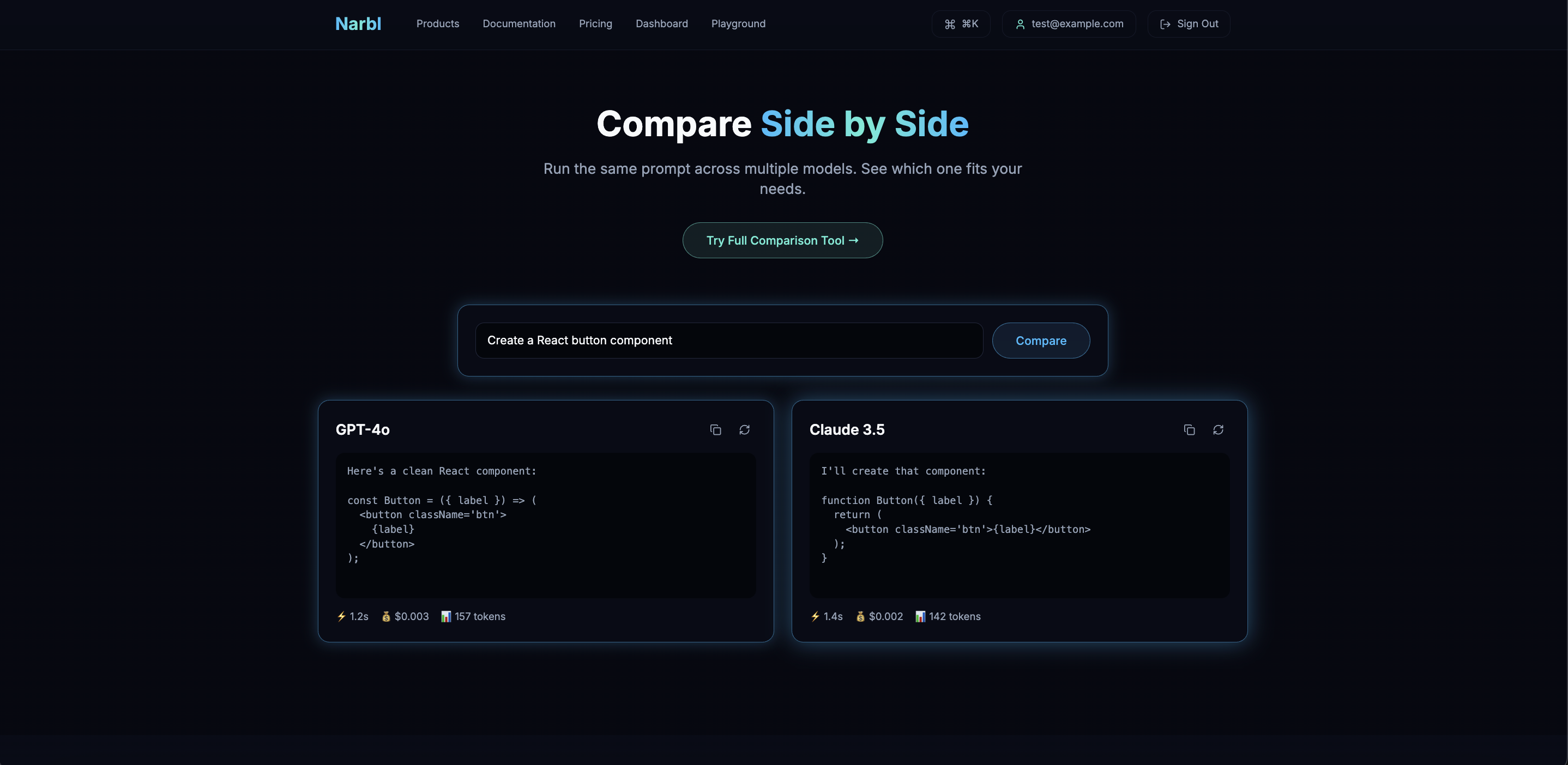 Compare Side by Side