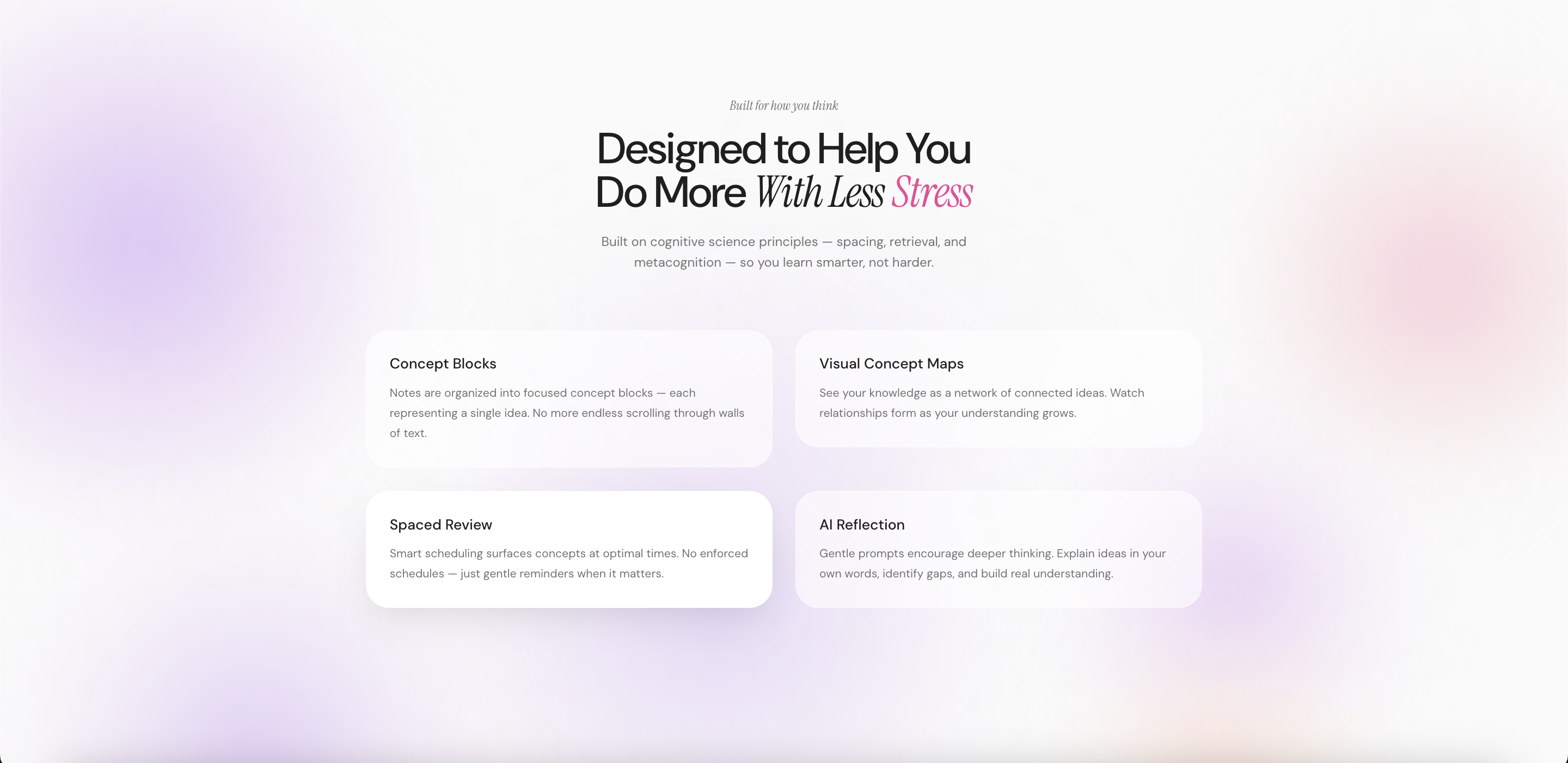 Designed to Help You